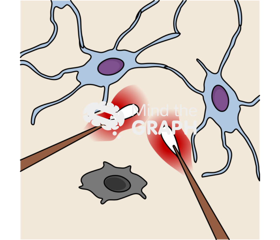 Bone tissue microcrack repair Icons, Symbols, Pictures, and Images