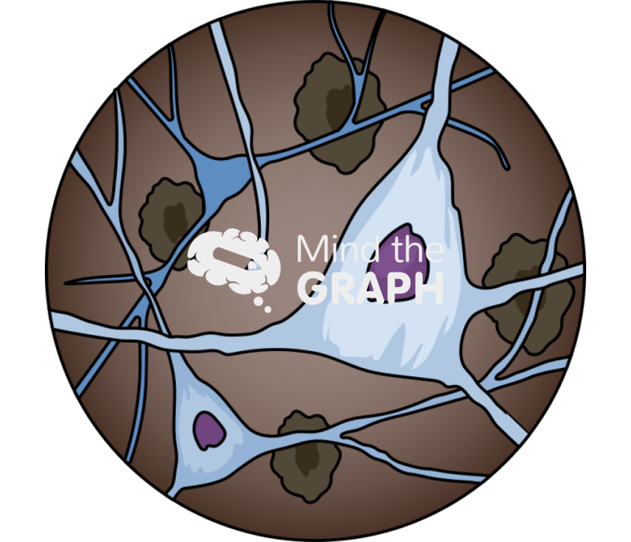 Brain nerve neuron cells damage zoom Icons, Symbols, Pictures, and Images