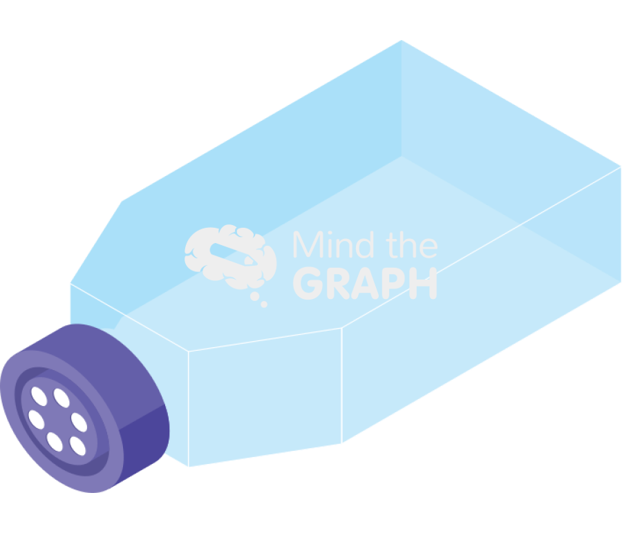Flask cell culture 1 Icons, Symbols, Pictures, and Images