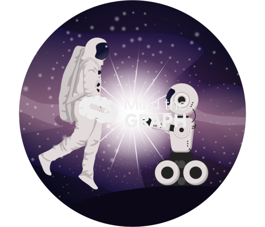 Robot astronaut space zoom Icons, Symbols, Pictures, and Images