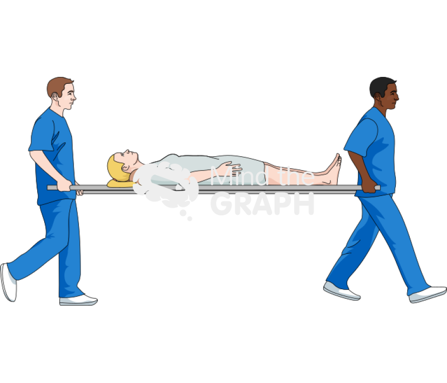 Stretcher lateral Icons, Symbols, Pictures, and Images