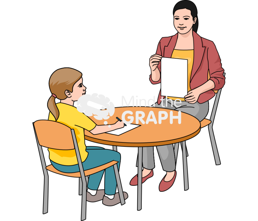 Teacher student blank paper chair Icons, Symbols, Pictures, and Images