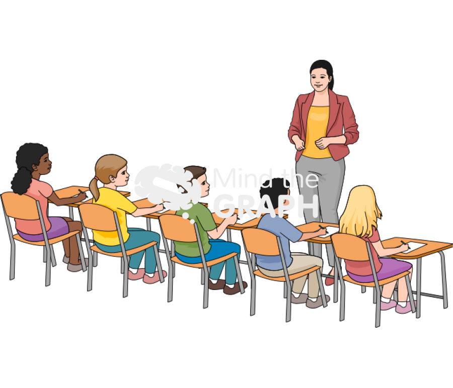 Teacher students horizontal line Icons, Symbols, Pictures, and Images