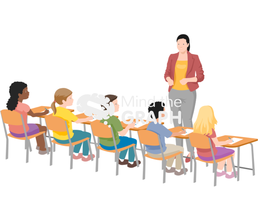 Teacher students horizontal line Icons, Symbols, Pictures, and Images