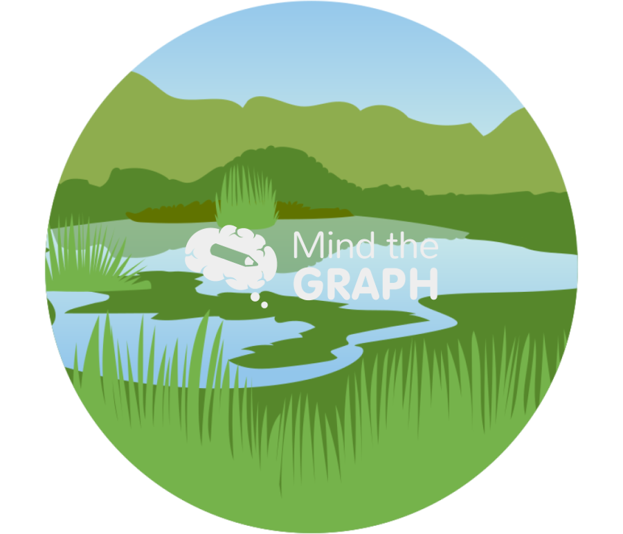 Wetlands landscape zoom Icons, Symbols, Pictures, and Images