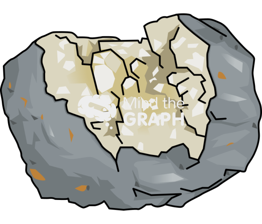 Zeolites mineral Icons, Symbols, Pictures, and Images